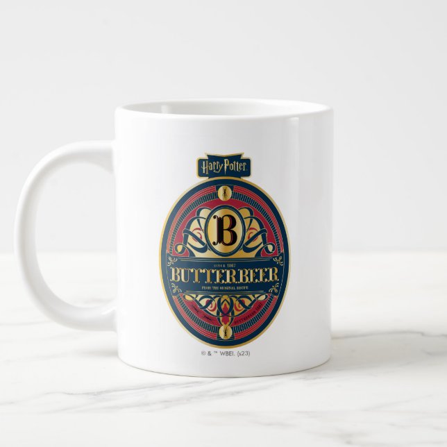 Caneca De Café Grande Logotipo Vertical BUTTERBEER™ (Esquerda)