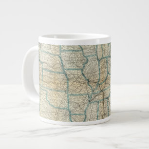 Caneca De Café Grande Louisville e Nashville Railroad 2