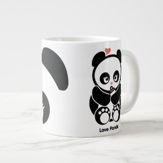Caneca De Café Grande Love Panda® Jumbo Mug