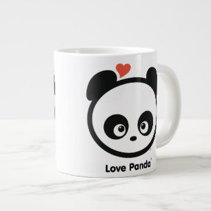 Caneca De Café Grande Love Panda® Jumbo Mug