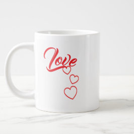 Caneca De Café Grande Love Specialty Mug
