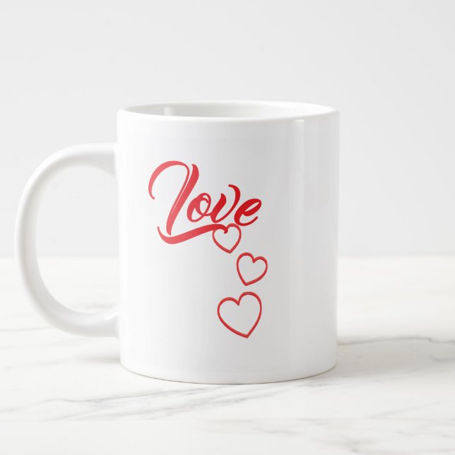 Caneca De Café Grande Love Specialty Mug (Esquerda)