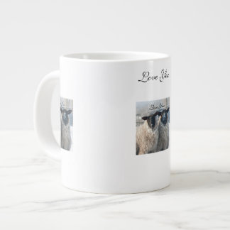 Caneca De Café Grande Love Themed Mug for Valentine's Day, Anniversaries