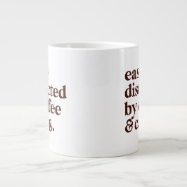 Caneca De Café Grande Lover de Café Moderno Carboidrato Gigante de Café