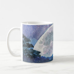 Caneca De Café Grande Lua