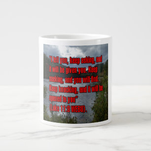 Caneca De Café Grande Lucas 11:9 WEBU Mug