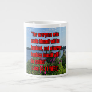 Caneca De Café Grande Lucas 14:11 WEBU Mug