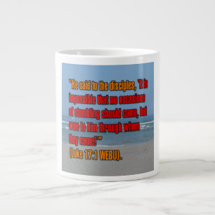 Caneca De Café Grande Lucas 17:1 WEBU Mug