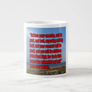 Caneca De Café Grande Lucas 6:35 WEBU Mug