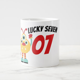 Caneca De Café Grande Lucky Bingo Jumbo Mug