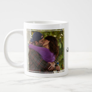 Caneca De Café Grande Luke e Lorelai apaixonados