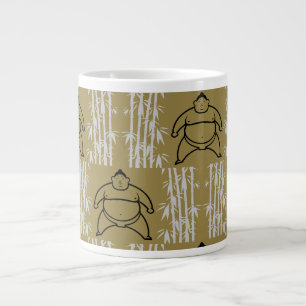 Caneca De Café Grande Lutador de Sumô