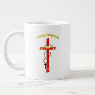 Caneca De Café Grande Lux in Tenebris - Rosary Cuz Corona 02