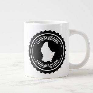 Caneca De Café Grande Luxemburgo