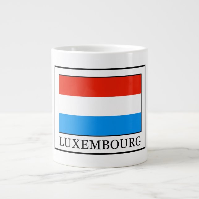 Caneca De Café Grande Luxemburgo (Frente)