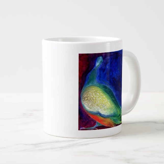 Caneca De Café Grande Luz das estrelas 2012 (Frente Esquerda)