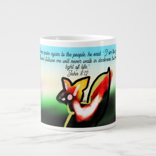 Caneca De Café Grande luz de jesus