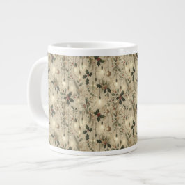 Caneca De Café Grande Luzes de Fadas, Floresta Brilhante