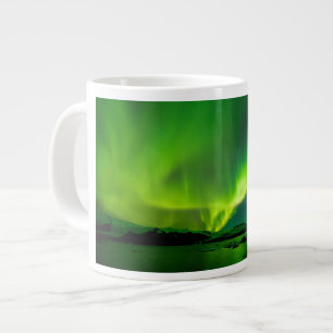 Caneca De Café Grande Luzes do Norte da Islândia