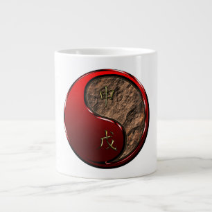 Caneca De Café Grande Macaco de Terra