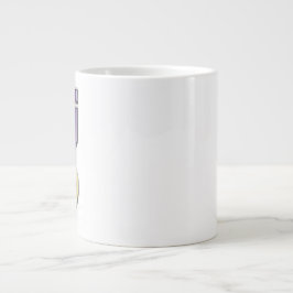 Caneca De Café Grande Madalha Purple Heart Personalizável 20oz