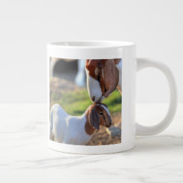 Caneca De Café Grande Mãe, Cabra e Bebê