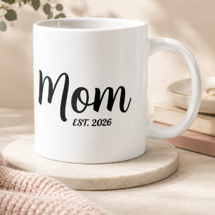 Caneca De Café Grande Mãe Estabelece Novo Presente de Mãe
