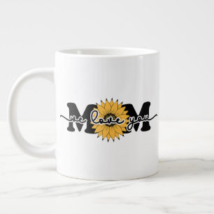 Caneca De Café Grande Mãe Eu Te Amo Dia de as mães-43250