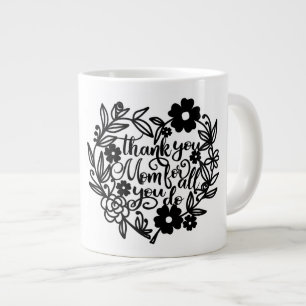 Caneca De Café Grande Mãe - Jumbo Mug