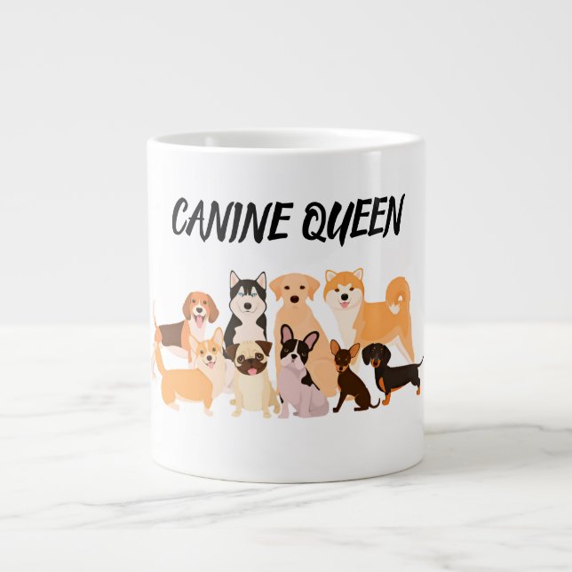 Caneca De Café Grande Mãe na moda (Frente)