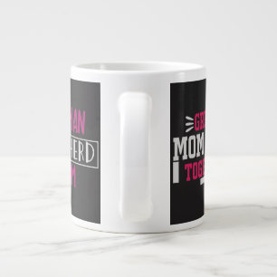 Caneca De Café Grande Mãe Pastora Alemã Grandes Momentos Juntos Tipogra