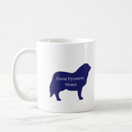 Caneca De Café Grande Mãe Pirenéus