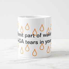 Caneca De Café Grande MAGA Tears Jumbo Mug
