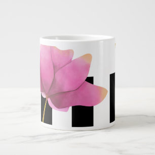 Caneca De Café Grande Magnolia Rosé Modern Floral Design