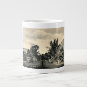 Caneca De Café Grande Main Street, Chatham, New Jersey Vintage