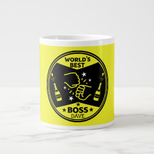 Caneca De Café Grande Maior Chefe do Mundo