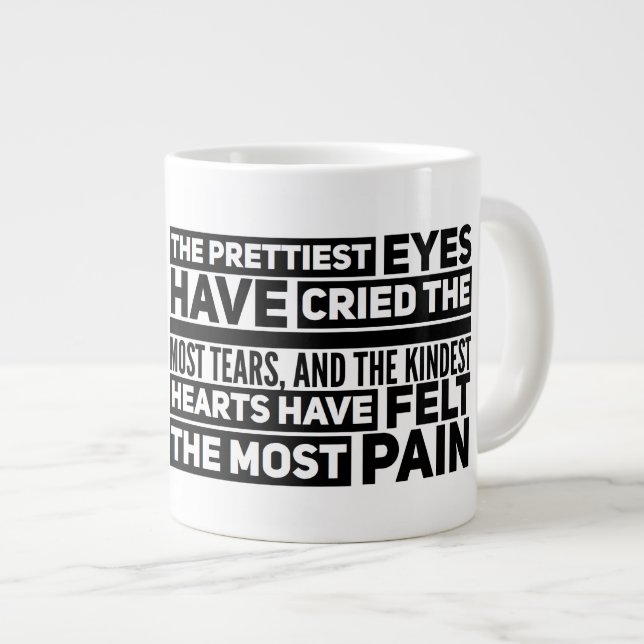 Caneca De Café Grande Mais Jumbo Mug (Frente Esquerda)