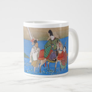 Caneca De Café Grande Male Courtier no Rio Horseback (1839)