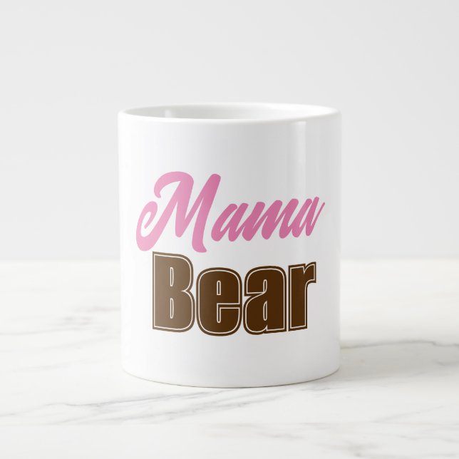 Caneca De Café Grande Mama Bear Specialty Mug (Frente)