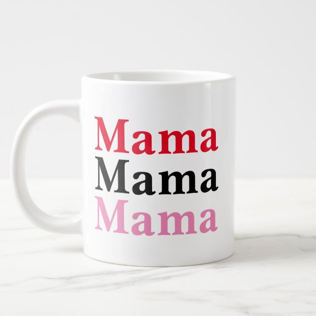 Caneca De Café Grande Mama Moderna  (Esquerda)