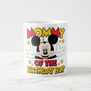 Caneca De Café Grande Mamãe do Menino de Aniversário Desenho Animado Fof