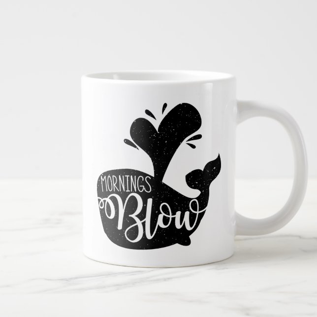 Caneca De Café Grande Manhãs Blow Mug (Direita)