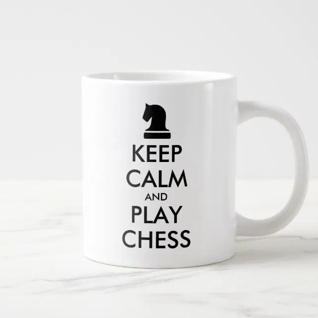 Caneca Xadrez - Keep Calm And Play Chess
