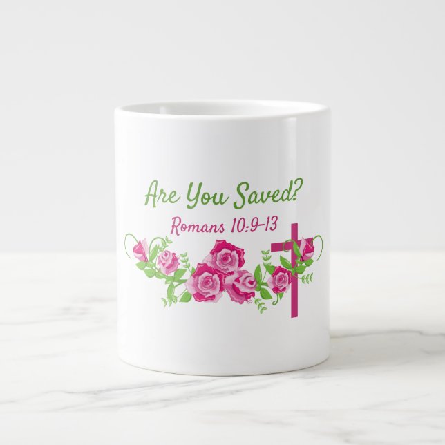 Caneca De Café Grande Mantenha ou design seu próprio - Jumbo Mug (Frente)