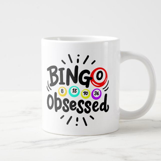 Caneca De Café Grande Mantenha ou design seu próprio Jumbo Mug (Direita)