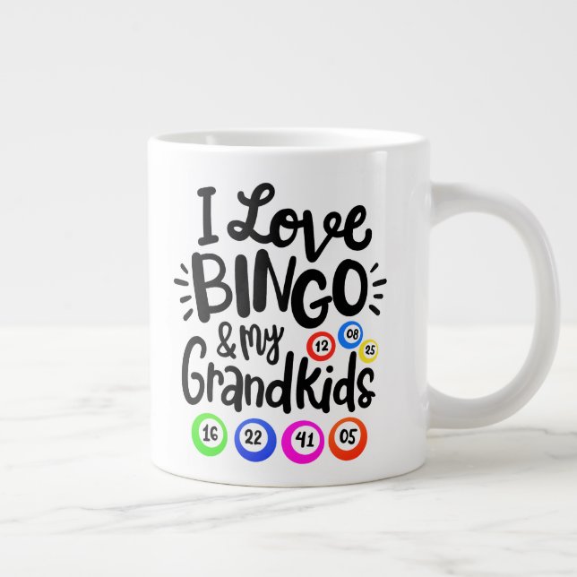 Caneca De Café Grande Mantenha ou design seu próprio Jumbo Mug (Direita)