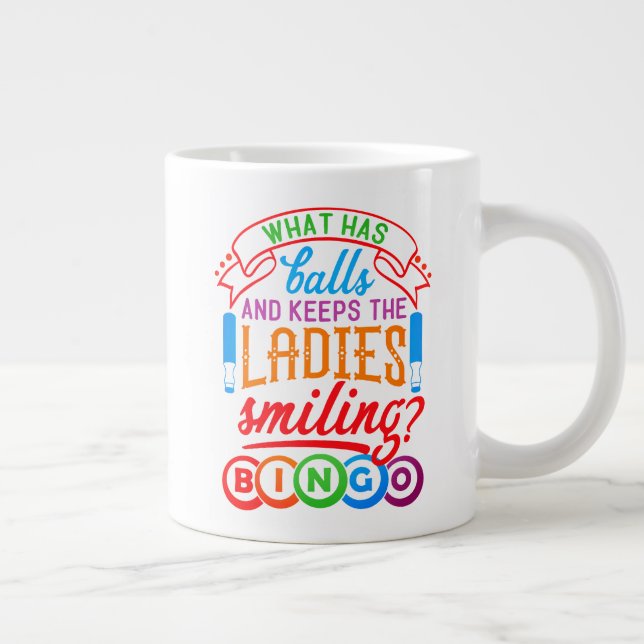 Caneca De Café Grande Mantenha ou design seu próprio Jumbo Mug (Direita)