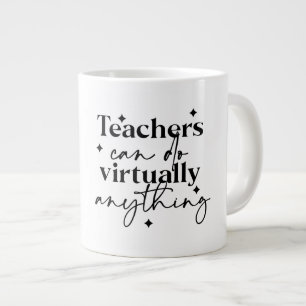 Caneca De Café Grande Mantenha ou design seu próprio - presentes Jumbo M