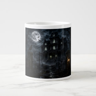 Caneca De Café Grande Mantenha-se Fora – Casa Assombrada