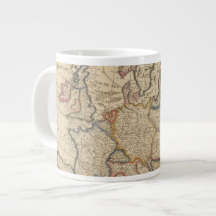 Caneca De Café Grande Mapa da Europa